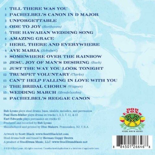 Steel Drum Music Steel Drum Wedding Music [CD] Steel Drum Music